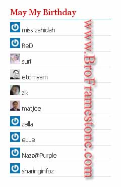 May My Birthday May My Birthday