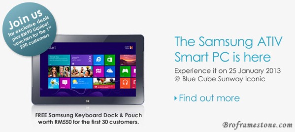 Samsung ATIV Smart PC Promo