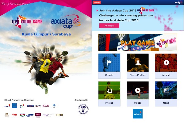 Axiata Cup 2013 Game