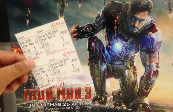 first day iron man 3