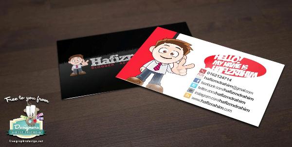 Hafiz Rahim Namecard Blogger