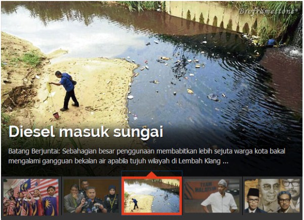 Punca Air Tiada Area Lembah Klang