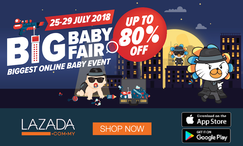 Lazada Big Baby Fair July 2018