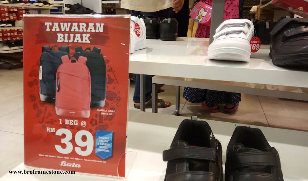 Beg Sekolah Bata Back To School