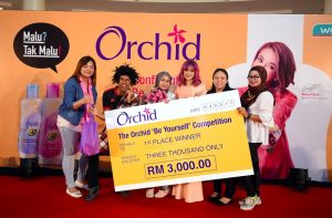Pemenang Pertandingan Orchid ‘Be Yourself’ yang Pertama