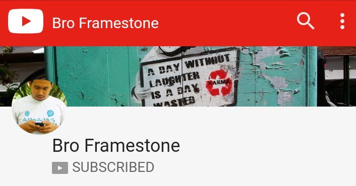 Youtube Channel Bro Framestone