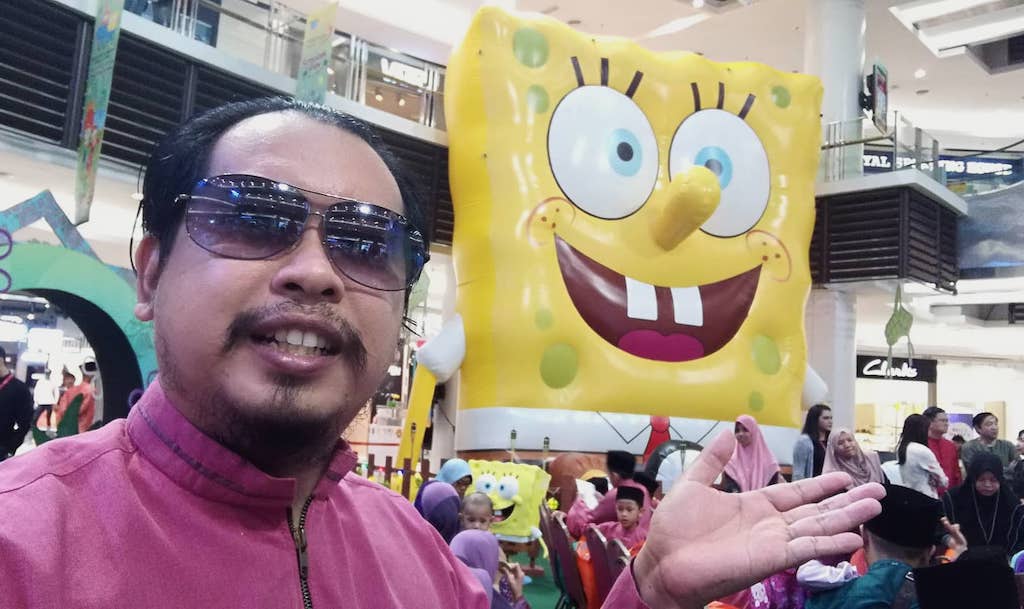 Patung SpongeBob SquarePants Terbesar Di Malaysia