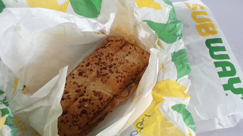 Berbuka sandwich Subway