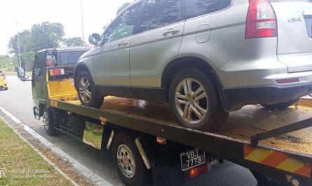 Towing Honda CRV
