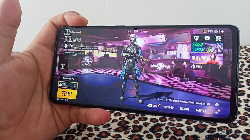 PUBG Samsung Galaxy A72