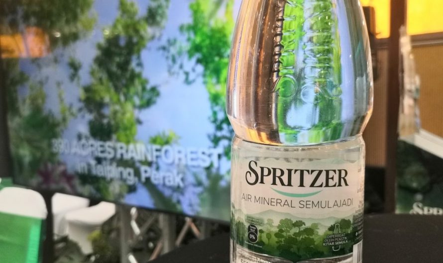 Spritzer Melancarkan Botol Ikonik Baharu Air Mineral Semulajadi