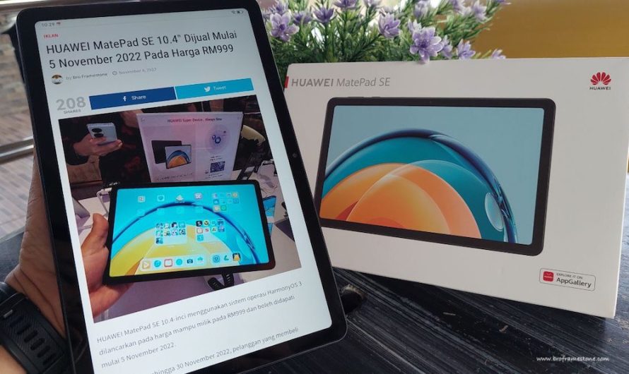 HUAWEI MatePad SE 10.4″ Harga Mampu Milik Untuk Seisi Rumah
