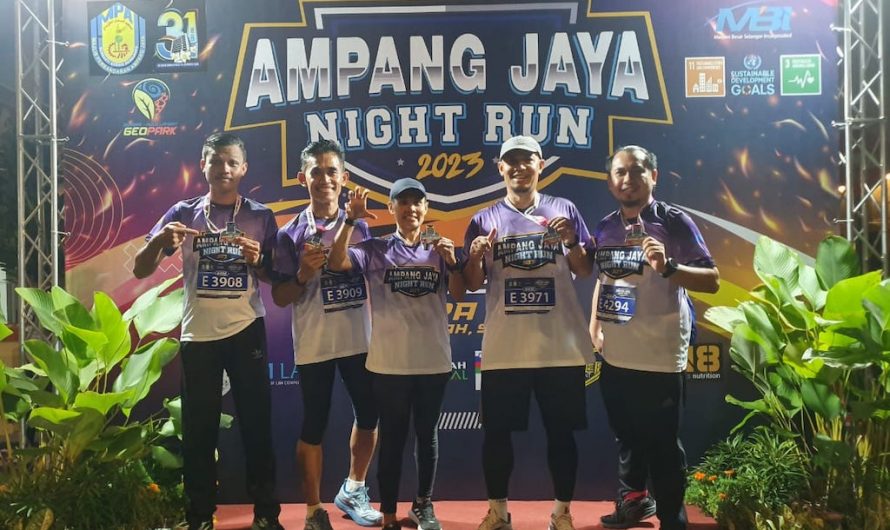 Lebih 4,000 Peserta Memeriahkan Ampang Jaya Night Run 2023