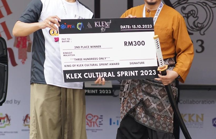 Rezeki Menang RM300 Sertai Larian KLEX Cultural Sprint 2023