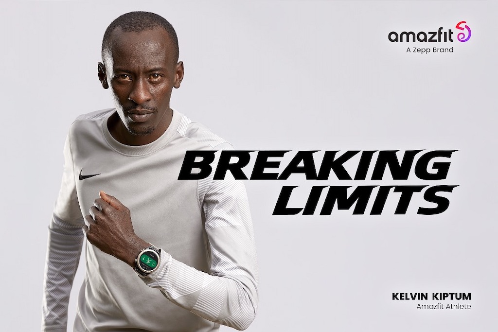 Amazfit X Kelvin Kiptum