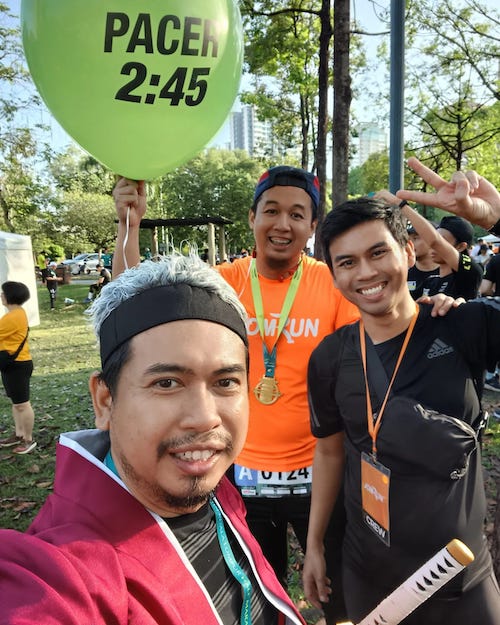 Bro Samurai Aston Martin Half Marathon 2024