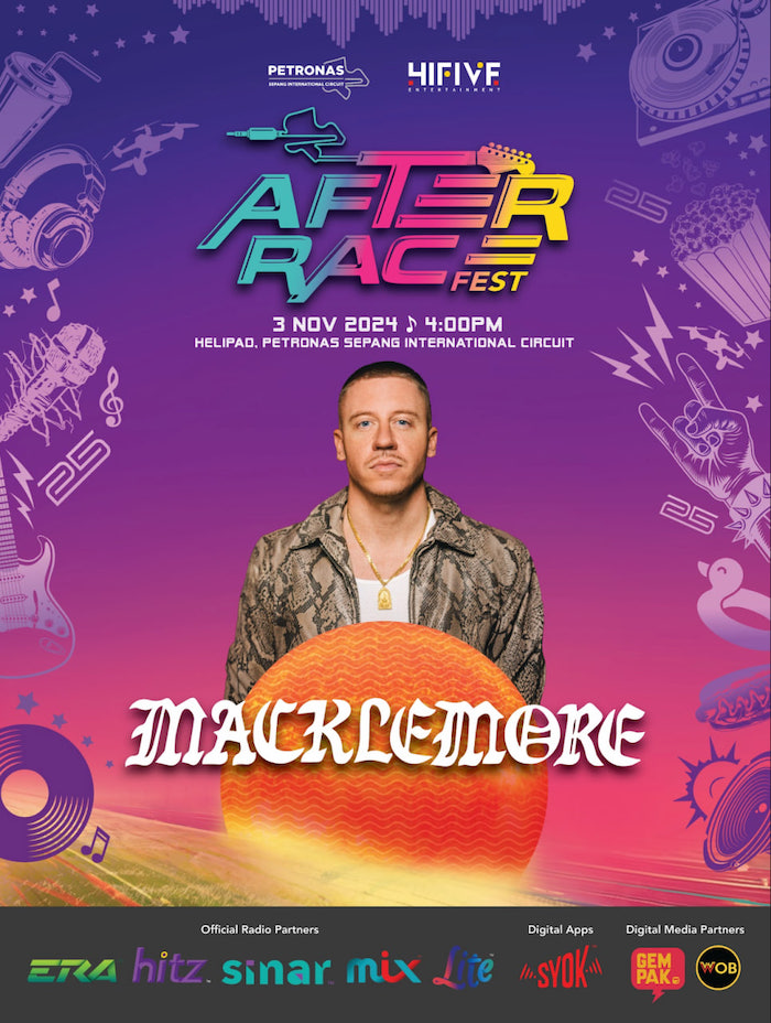 AFTER RACE FEST Macklemore
