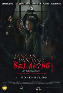 Poster Filem Jangan Pandang Belakang 2 Aku Tahu Asal Usulmu