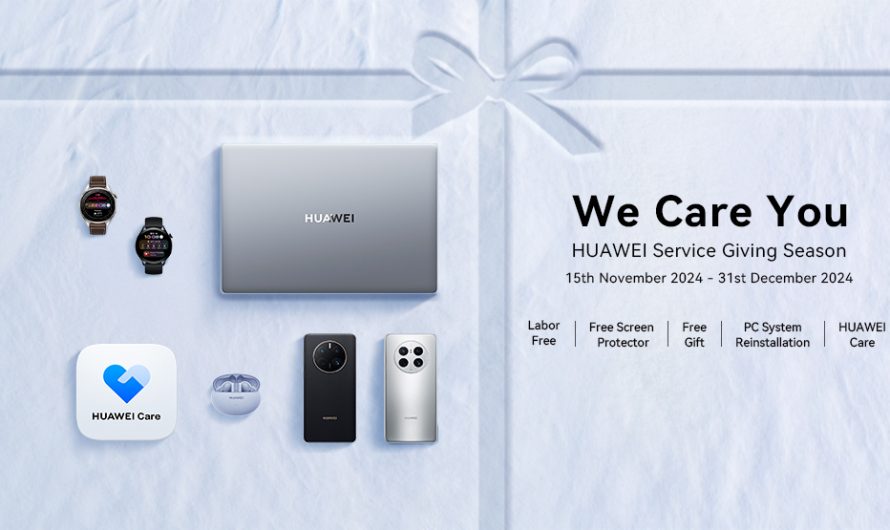 Promosi HUAWEI Service Giving Season Hampir Berakhir!