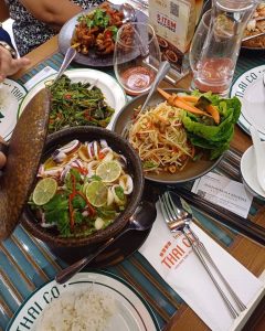 Hidangan di Thai Co Restaurant