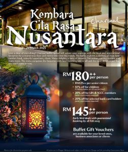 Kembara Cita Rasa Nusantara The Saujana Hotel KL