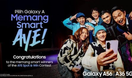 Pemenang Peraduan AYE Spot & Win oleh Samsung