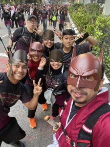 Costume Keluang Man WONDA Fun Run