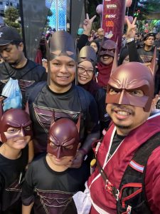 Costume Keluang Man WONDA Fun Run