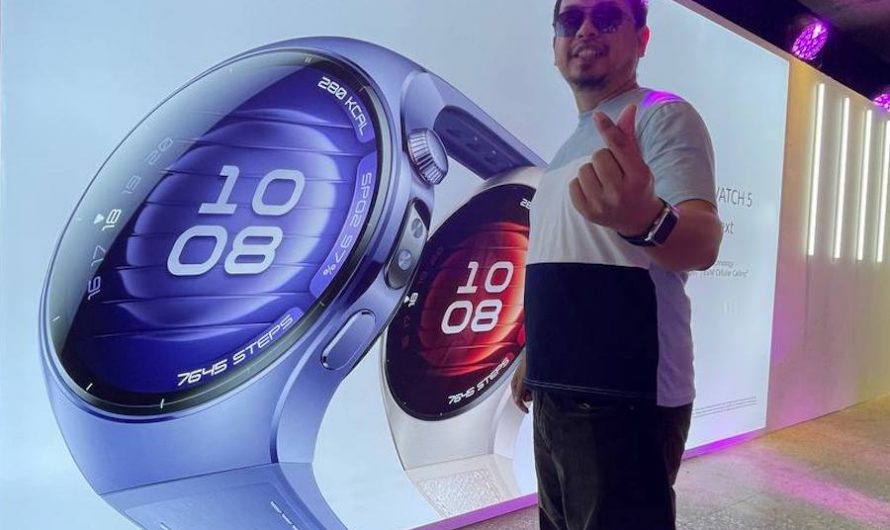 Pra-Tempahan HUAWEI WATCH 5, Dapat FreeBuds 5 PERCUMA