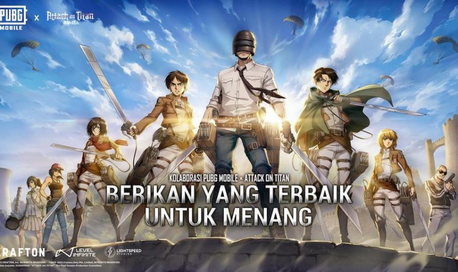 Kemaskini PUBG MOBILE x Attack on Titan: Titan, Kereta Api Stim & Mod Baru!
