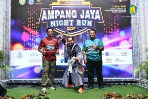 Bro Samurai Menang Geopark Ampang Jaya Night Run 2025