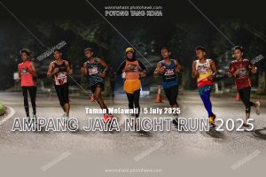 Geopark Ampang Jaya Night Run 2025 Wan Mahazir