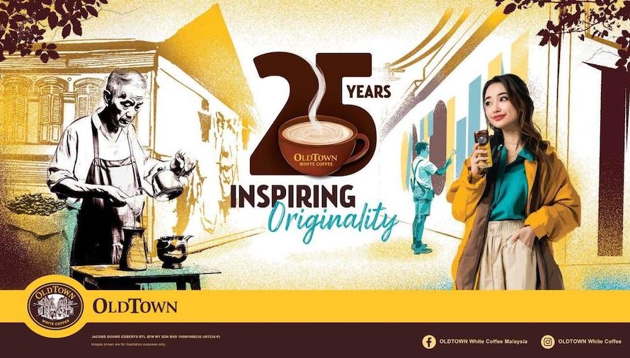 OLDTOWN White Coffee Raikan Ulang Tahun ke-25 Dengan Beg Tote Edisi Khas