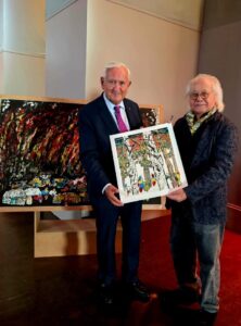Jean-Pierre Raffarin and Lin Xiang Xiong Art Gallery, Professor Lin Xiang Xiong