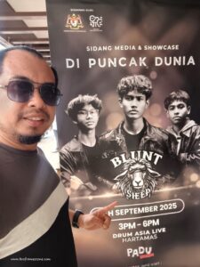 Pelancaran Mini Album BluntSheep Di Puncak Dunia