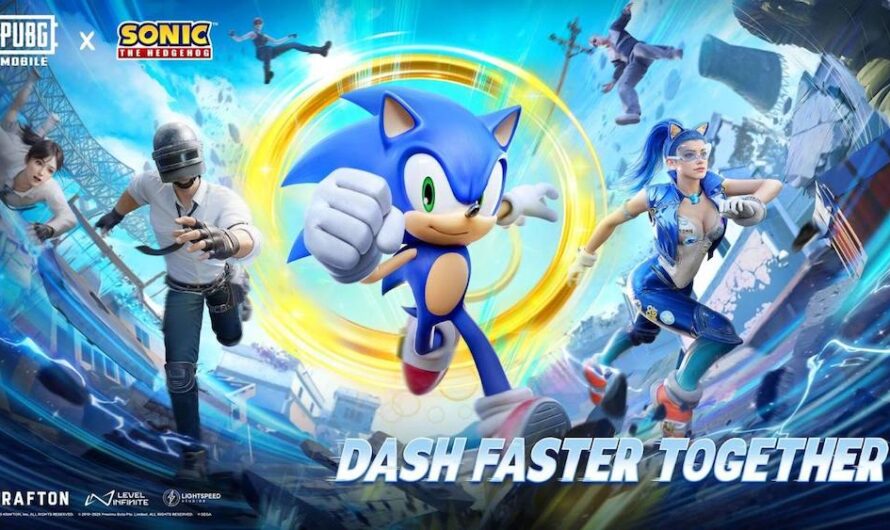 Laju dan Bergaya! PUBG MOBILE Berkolaborasi dengan Sonic The Hedgehog