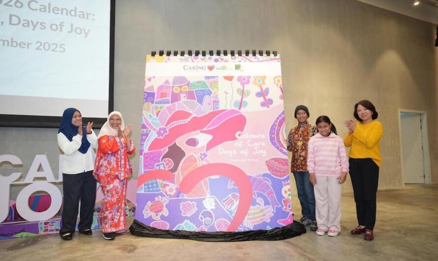 Zayn & Nafeesah Menginspirasikan Kalendar “Colours of Care, Days of Joy”