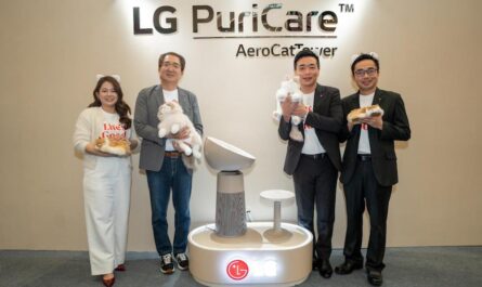 LG PuriCare™ AeroCatTower Penapis Udara Mesra Kucing