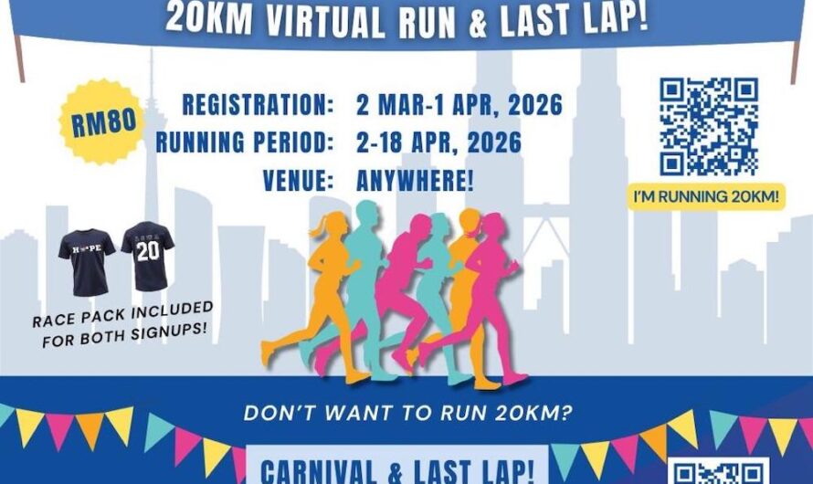 Jom Sertai Run for Autism 2026 dan Sokong Kesedaran Autisme di Malaysia