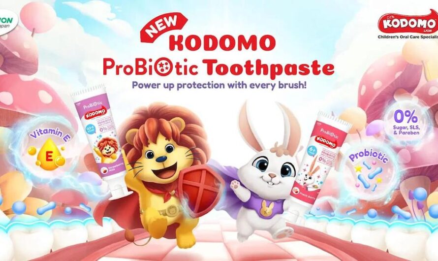 Kodomo Malaysia Lancar Ubat Gigi Probiotik untuk Kesihatan Oral Kanak-Kanak