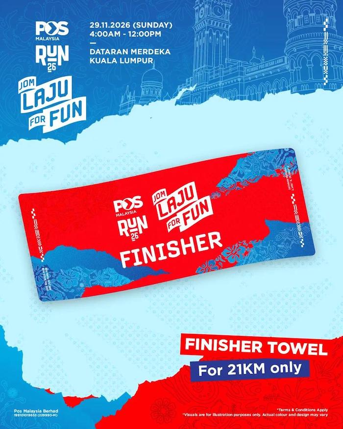 Pos Malaysia Run 2026 Entitlement