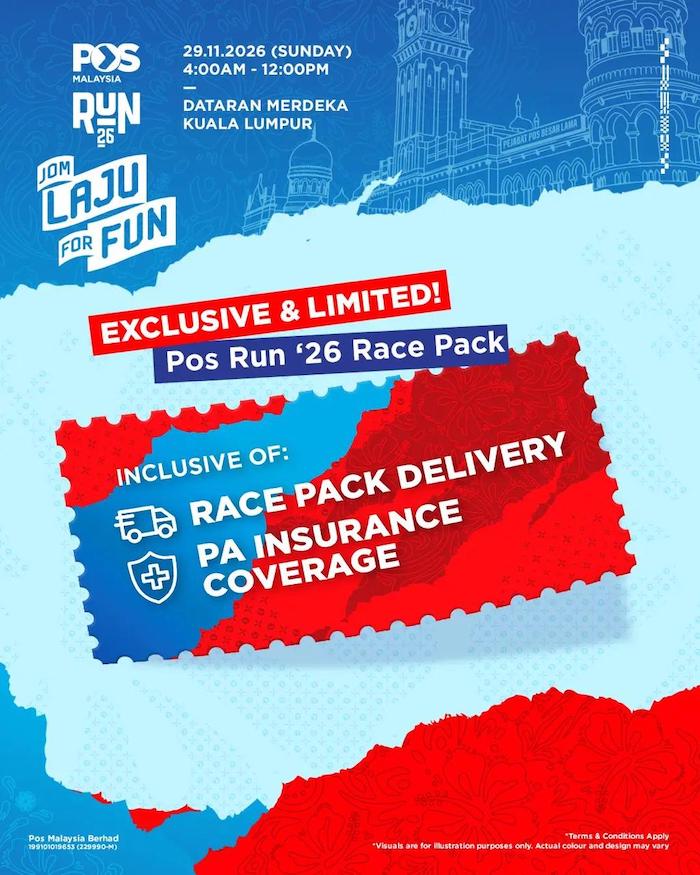 Pos Malaysia Run 2026 Entitlement