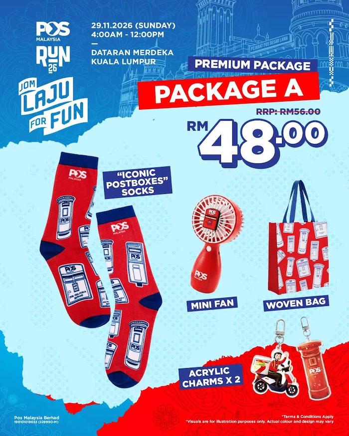 Pos Malaysia Run 2026 Package A