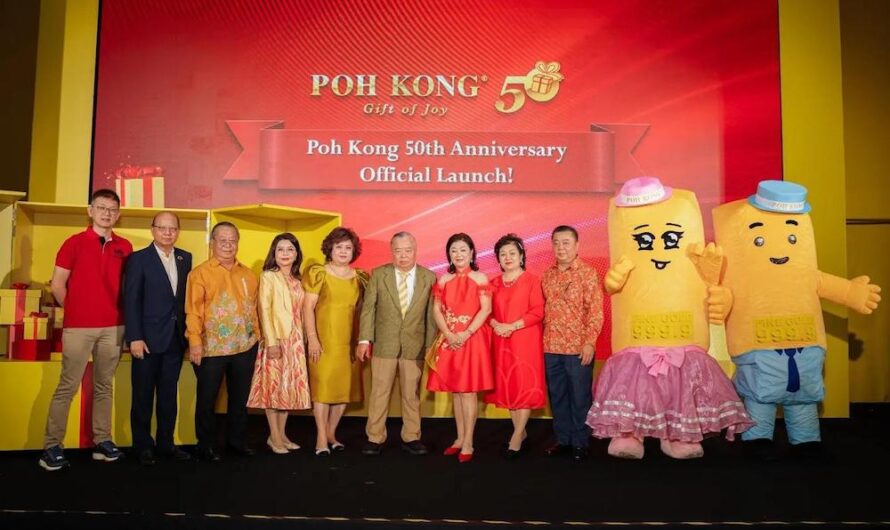 Poh Kong Raikan Ulang Tahun Ke-50 Dengan Koleksi Jongkong Emas Eksklusif Lim Ah Cheng