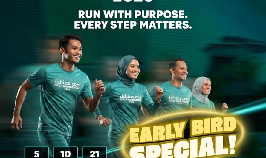 Pendaftaran ikhlas.com Half Marathon 2026 Kini Dibuka, Ajak Rakyat Malaysia ‘Run with Purpose’