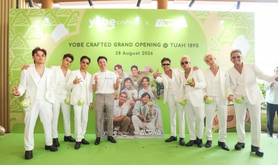 ALPHA Jadi Duta Jenama Pertama Yobe Malaysia, Yobe Crafted Kini Dibuka di BBCC
