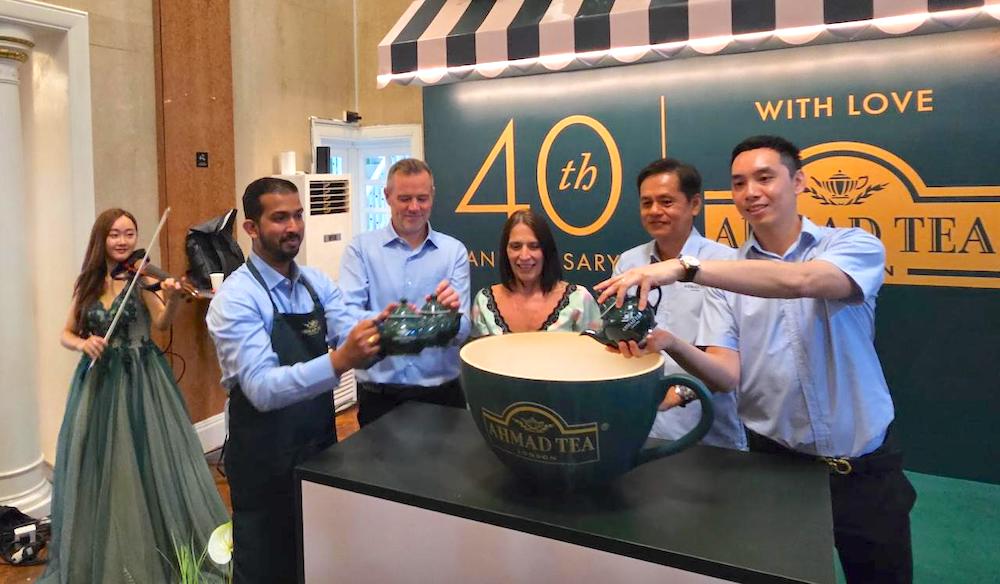 Ahmad Tea Marks 40 Years of Heritage Ahmad Tea Marks 40 Years of Heritage